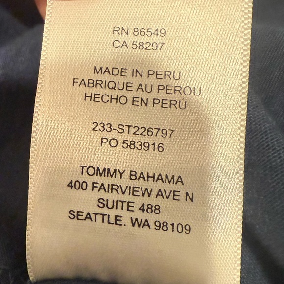 NWT - Tommy Bahama Men’s 
FAST & FURRIEST LONG SLEEVE TEE 
Size - Small - Picture 11 of 11